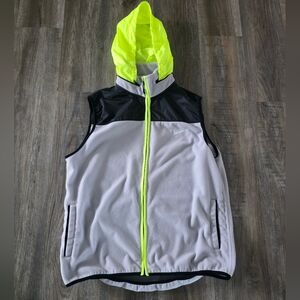 Nike Men's Multicooors Gray Hooded Vest Size XL